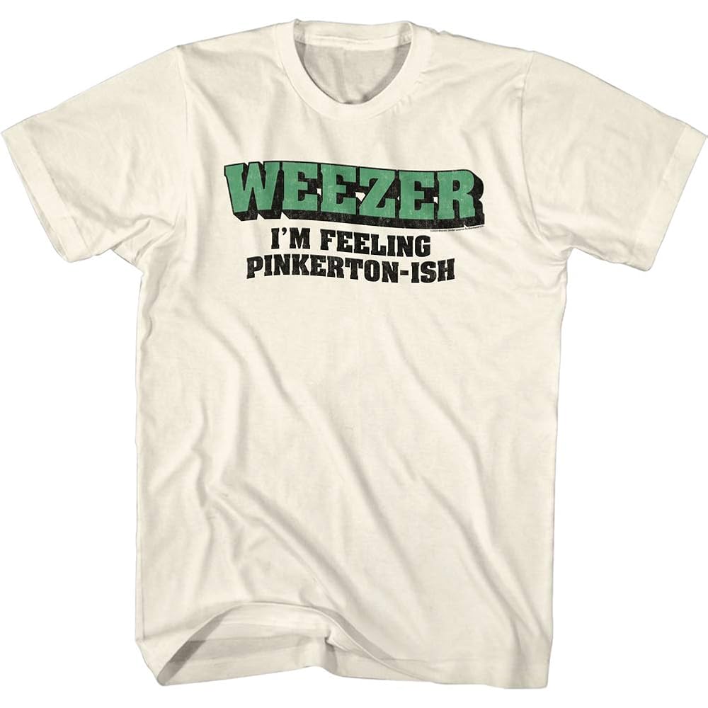 激レア　Weezer Tシャツ　Blue Pinkerton ミックスデザイン Vintage Weezer 